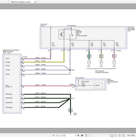 2012 ford fiesta wiring diagrams 